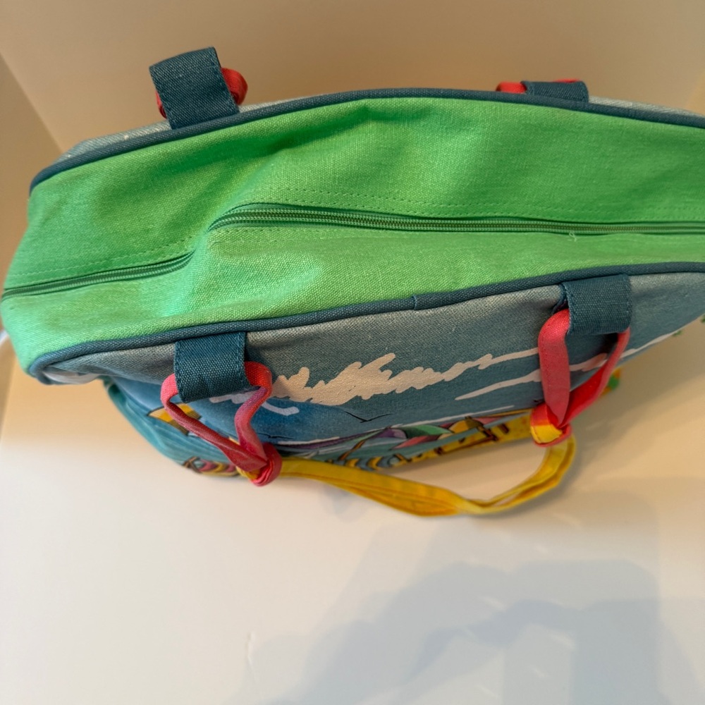 Crazy Bags Beach Zippered Tote NWT Tropical Medium - Picture 3 of 7